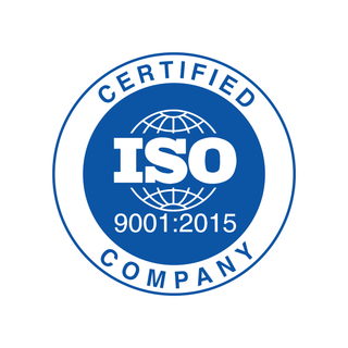 ISO 9001:2015 certified company