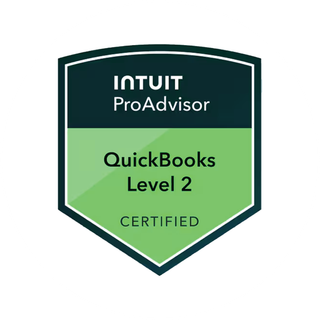 Intuit QuickBooks ProAdvisor Level 2 certified